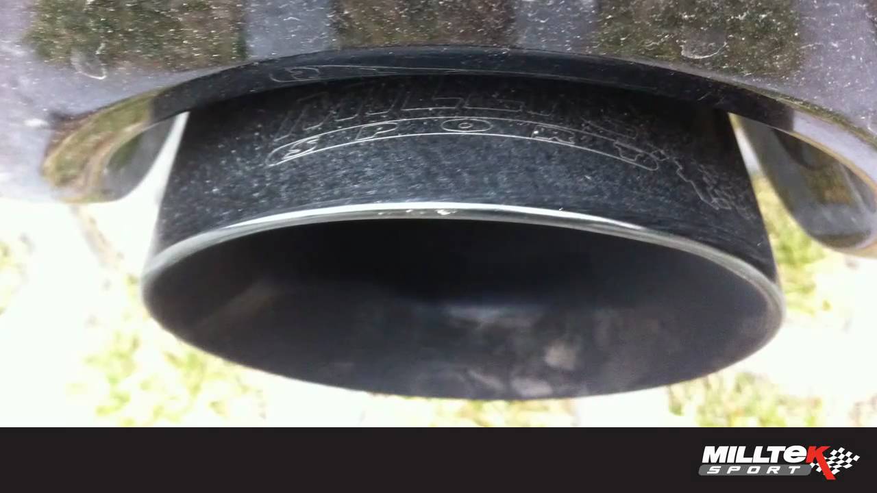 Golf R Milltek Exhaust YouTube