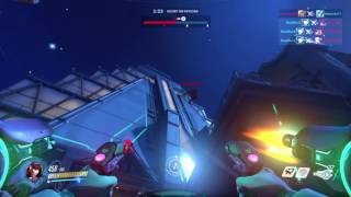 Overwatch Dva 5 kill streak in 30 seconds