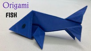 Easy Paper Fish Tutorial for Beginners | DIY Origami Fish Craft