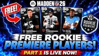 ROOKIE PREMIERE IS LIVE NOW! CLAIM 2 FREE RP RIGHT NOW! MADDEN 26 ULTIMATE TEAM!