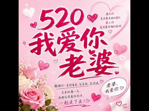 520 我爱你老婆（甜蜜浪漫版 / 抖音情歌风）