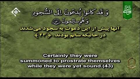 القارئ محمد حسين سعيديان الجزء 29