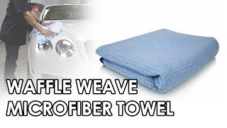 Chemical Guys Waffle Weave Gray Matter Microfiber Drying Towel Auto Car  Polish