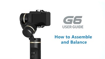 How to Assemble and Balance the Gimbal G6丨FeiyuTech Tutorial