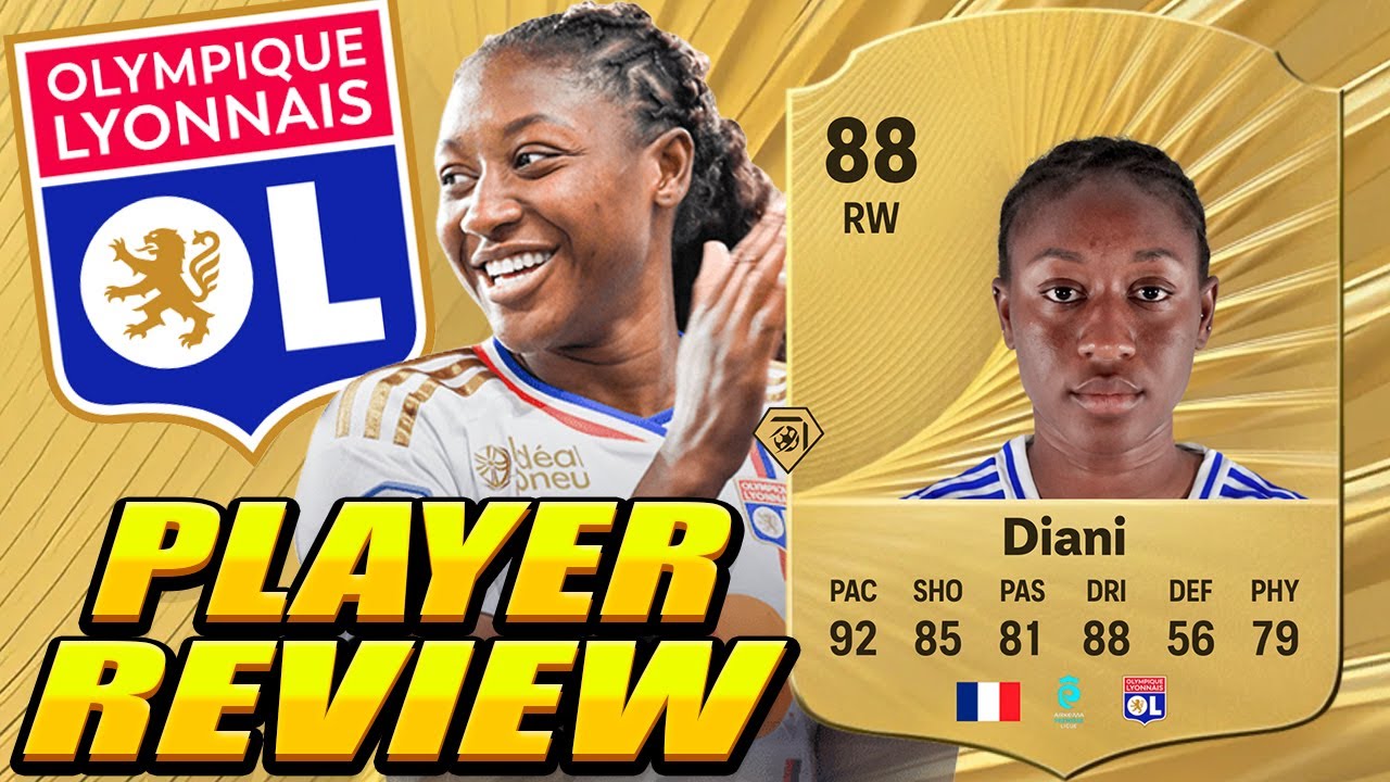88 Diani Player Review! Gold Diani Review! 88 Kadidiatou Diani Review - EA FC 26 Ultimate Team