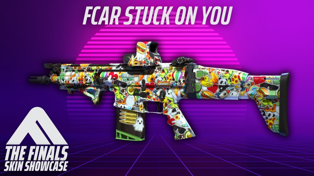 FCAR Stuck On You Skin Review | The Finals Season 2 Stuck on You Bundle ...