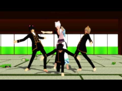 【MMD銀魂】いい歳した男達がけもフレOP【ようこそジャパリパークへ】