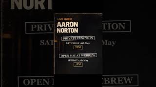 Gigs This May 🎸 #Shorts #LiveMusic #AaronNortonUK