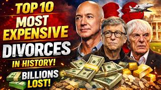 Top 10 Most Expensive Divorce Settlements in History (Billions Lost!)
