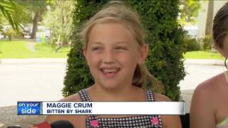 9-year-old Canton girl bitten by shark in Florida