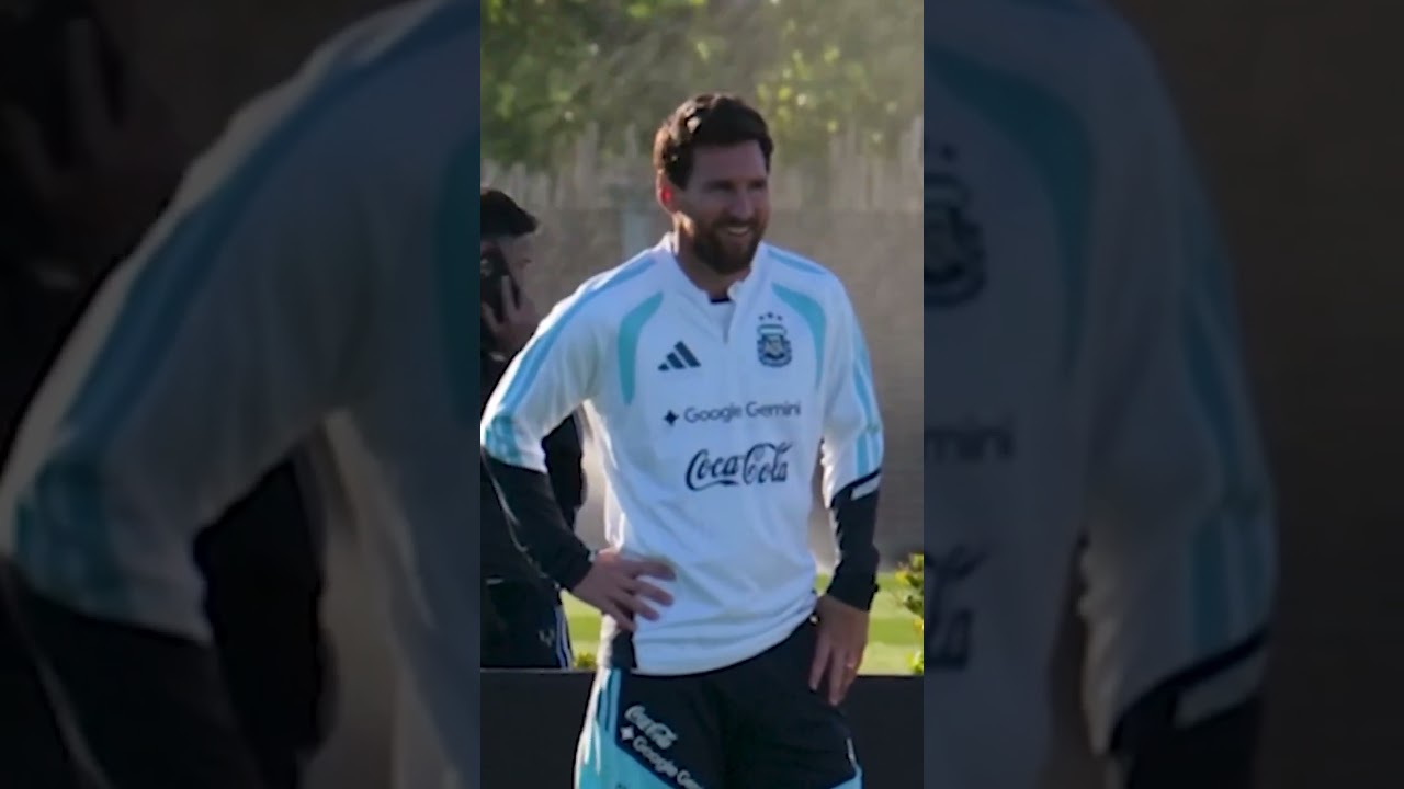🇦🇷 Le dernier entraînement de Lionel Messi avec l'Argentine avant sa retraite internationale !