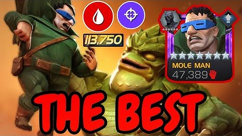 RANK 4 MOLE MAN SHOULD NOT BE ALLOWED: Dominating the Contest With This Absolute Beast! | Mcoc