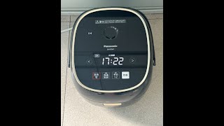 Nồi cơm điện cao tần Panasonic SR-KT067 dung tích 0.63LIT DATE 2018 đẹp như mới