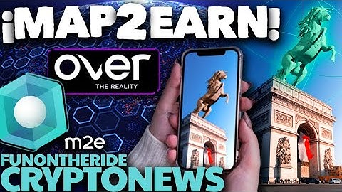 HOW TO EARN EASY MONEY 🤑 WITH MAP2EARN and YOUR MOBILE! OVER THE REALITY