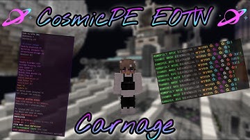 🌋 | CosmicPE Lava Map #3 Carnage Montage