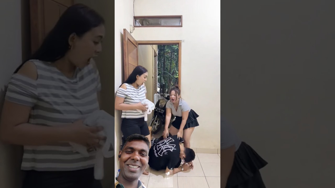 girl attack ☠️boy 😳#funny #comedy #prank #couple #shorrts