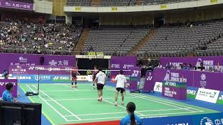 20181003Taipei Open MD CHUNG Yonny +TAM Chun Hei(HK) vs LEE Fang-Chih+LEE Fang-Jen (TPE)1-2