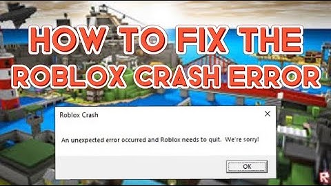 How to Fix the Unexpected Error on Roblox! | HP Computer | jaina