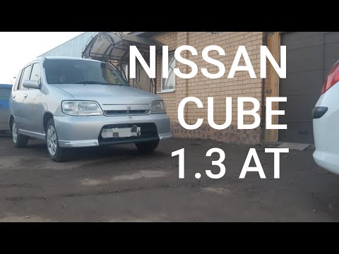 Обзор на Nissan Cube 2001г.в 1.3АТ