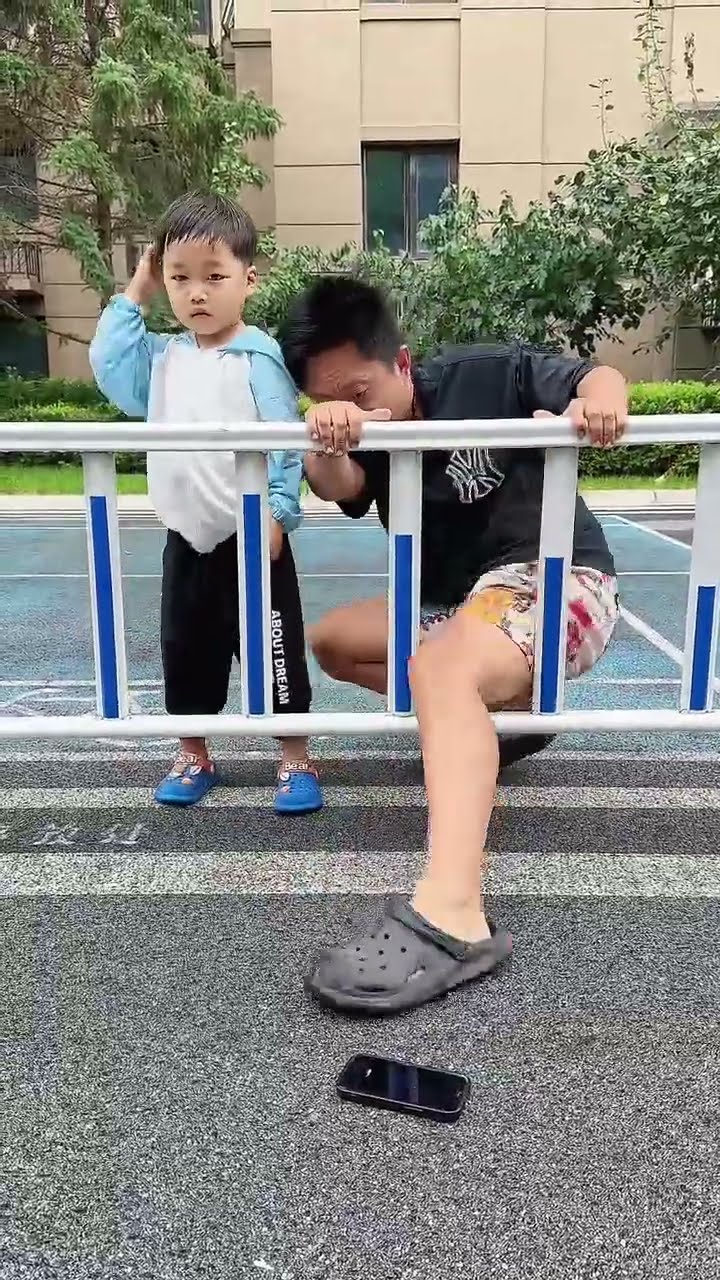 测试一下儿子的应变能力！#Cute baby#Cute#呆萌小米宝#聪明宝宝#萌娃