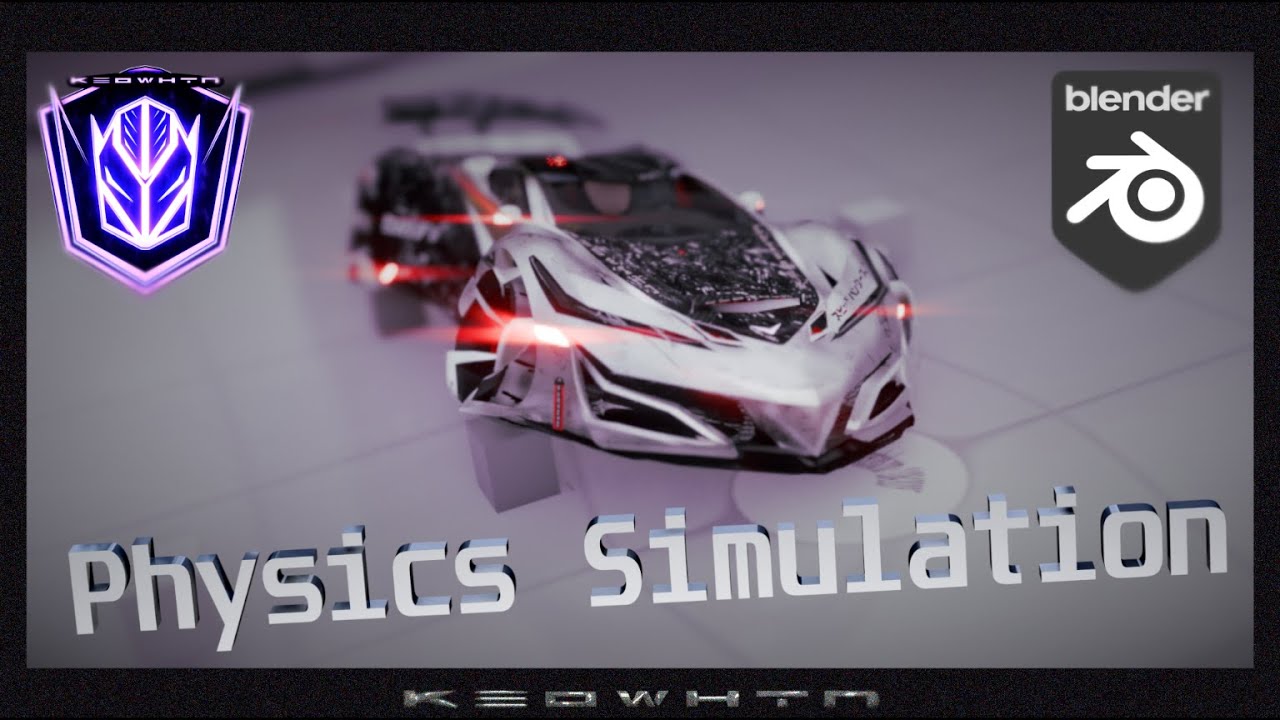 Physics Simulation (Blender) ZONNON Evolution — Concept Supercar - YouTube