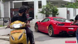 PUBLIC REACTIONS | Ferrari 458 Italia | INDIA