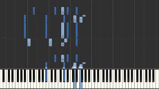 Franz Schubert Symphony No 5 in Bb Major   2nd Movement Andante con moto  Easy Piano Tutorial