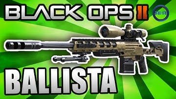 Black Ops 2 "BALLISTA" - Best Class Setup (SNIPING!) - (Call of Duty BO2 Multiplayer Gameplay)