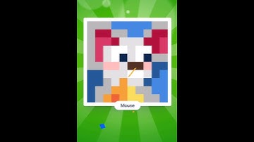 #023 Mouse 🐭🧀 [10x10] - #Nonograms solver with music
