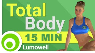 15 Minute Full Body Workout - Standing Exercises to Tone and Lose Weight screenshot 5