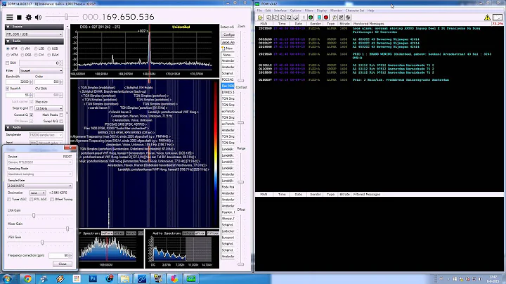 decoding p2000 messages with rtl-sdr and PDW