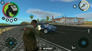Real Gangster crime mod apk by Naxeex Go to attach in police station screenshot 2