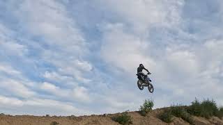Fun Step-Up Jump At The Track On An Extremely Hot August Night In Utah