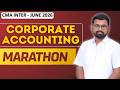 Corporate Accounting Marathon | Corporate Accounting Revision | CMA Inter | June &amp; Dec 26 Exams