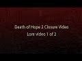 Official death of hope part 2 closure