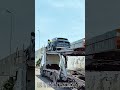 카캐리어 트레일러에 SUV 2대 싣는 방법 #worker #process #transport #loading #carcarrier