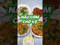 NẤU CƠM CHỜ VỢ ĐI LÀM VỀ NGÀY 2 #food