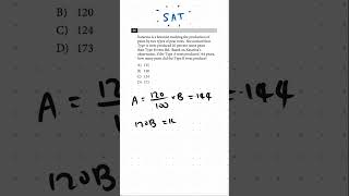 Pear Algebra Sat Math Problem Mathsplained