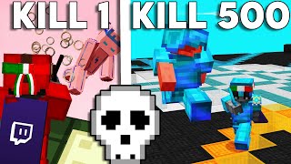 I Got 500 KILLS In Minecraft, Here Are My Best Plays!