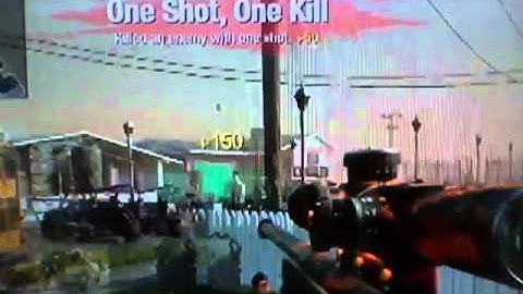 Call Of Duty: Black Ops: Who says you cant quick scope in Black Ops?