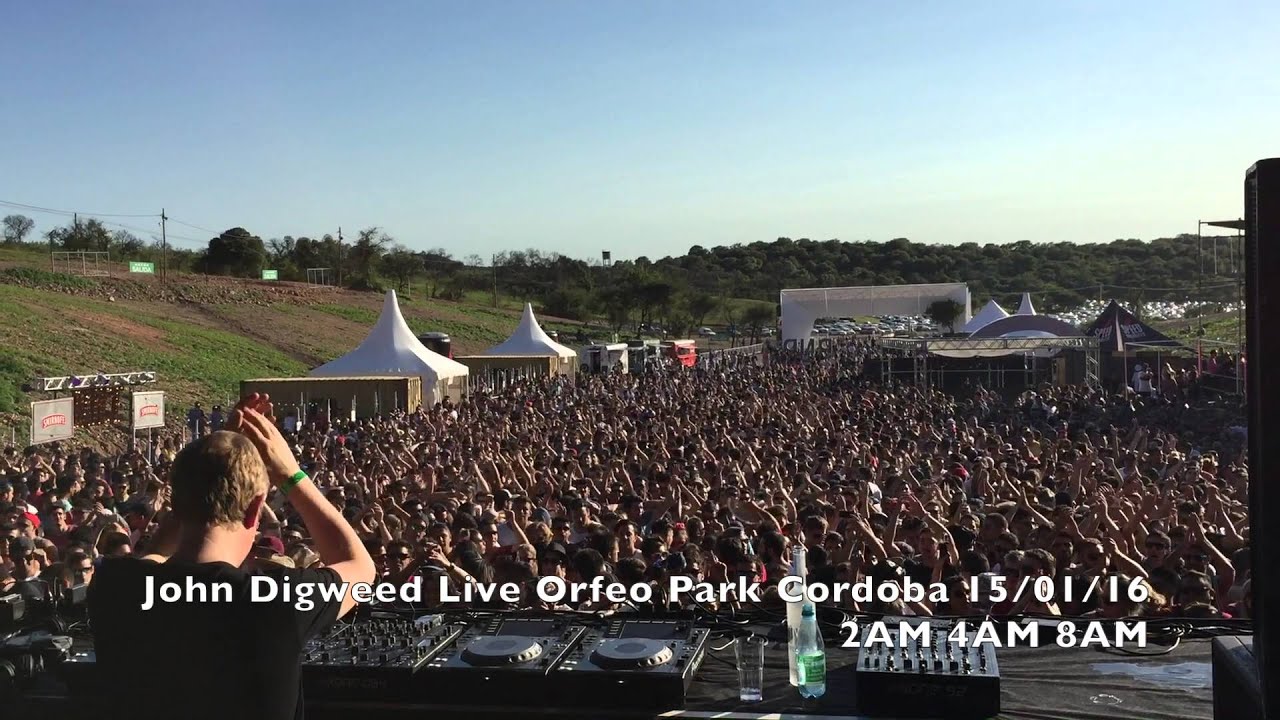 John Digweed Live At Orfeo Park Cordoba 15 01 16 Youtube