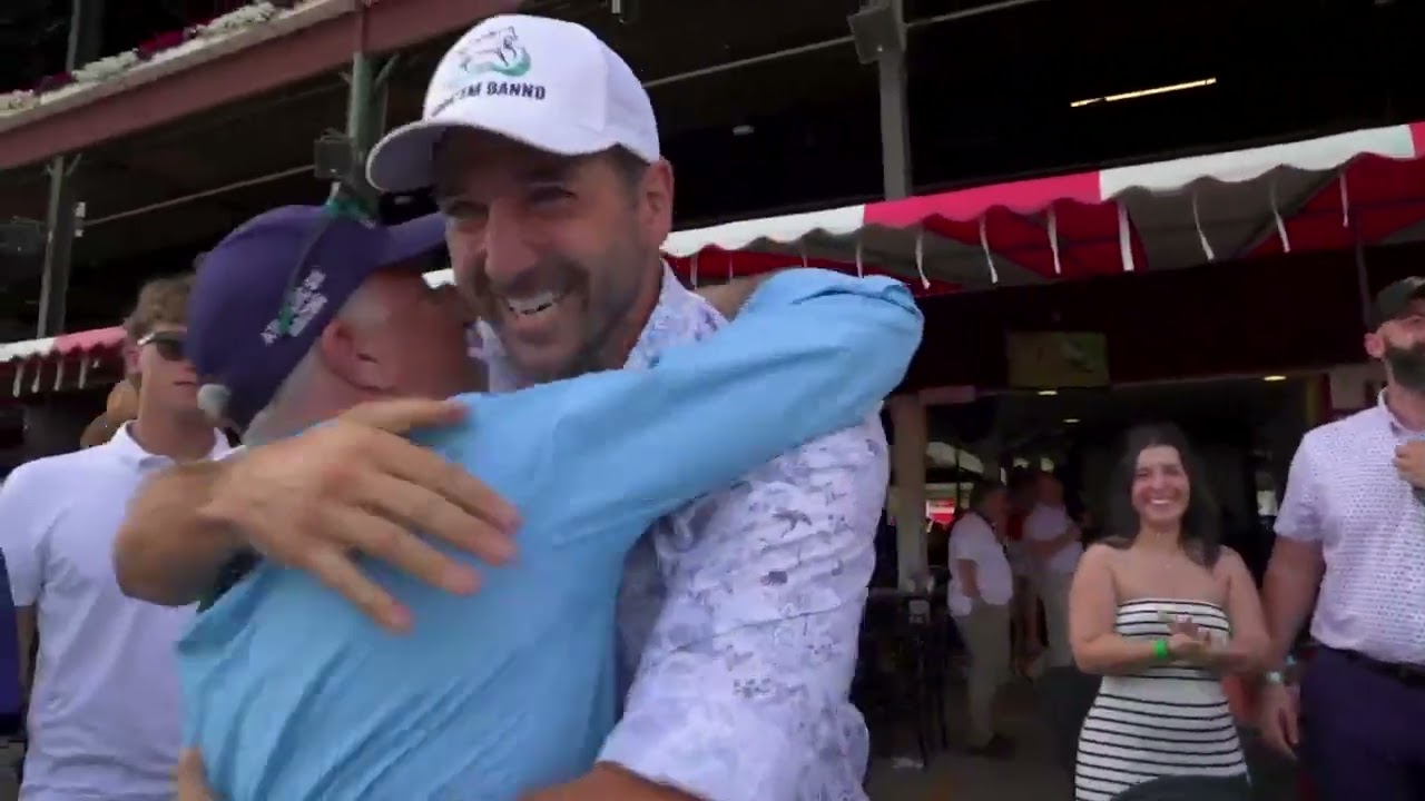 Book’em Danno’s Owners Mic’d Up for G2 Vanderbilt Win 🎤