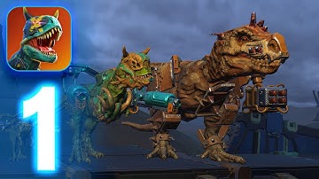 Dino Squad: Dinosaur Shooter ‏‏Gameplay walkthrough Part 1 (iOS, Android)