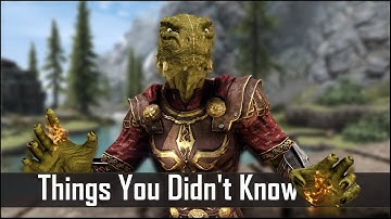 Skyrim: 5 Things You Probably Didn