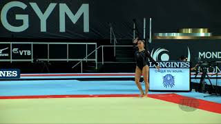 Fernandez Nora Esp - 2017 Artistic Worlds, Montréal Can - Qualifications Floor Exercise