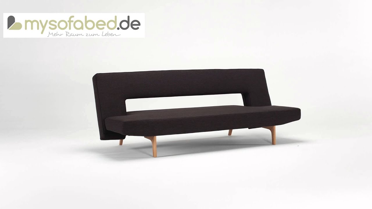 PUZZLE WOOD von INNOVATION Schlafsofa - Twist Black (564) - mysofabed.de