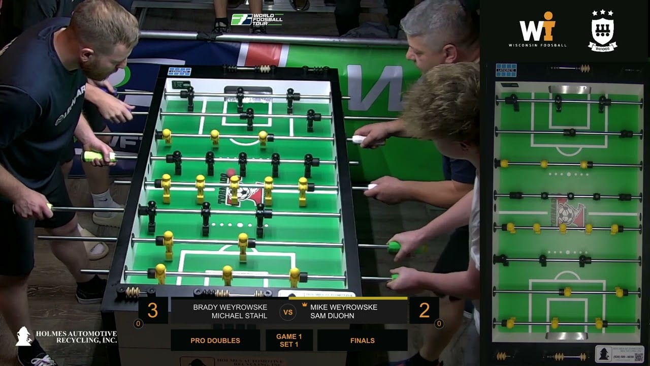 Pro Doubles FINALS - Mike Weyrowske & Sam DiJohn vs Brady Weyrowske & Michael Stahl