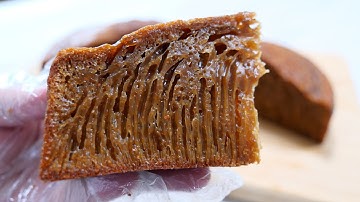 Bí Quyết Làm Bánh Bò Nướng Chỉ Cần Trộn Bột, Thơm Hơn Bánh Bò Rễ Tre Lá Dứa Nồi luôn! Vanh Khuyen