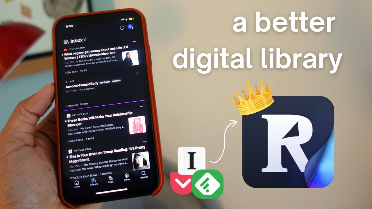 Readwise Reader: Streamline Your Content Consumption! - YouTube