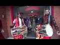 Trumpet dhol and chimta performance indian wedding
